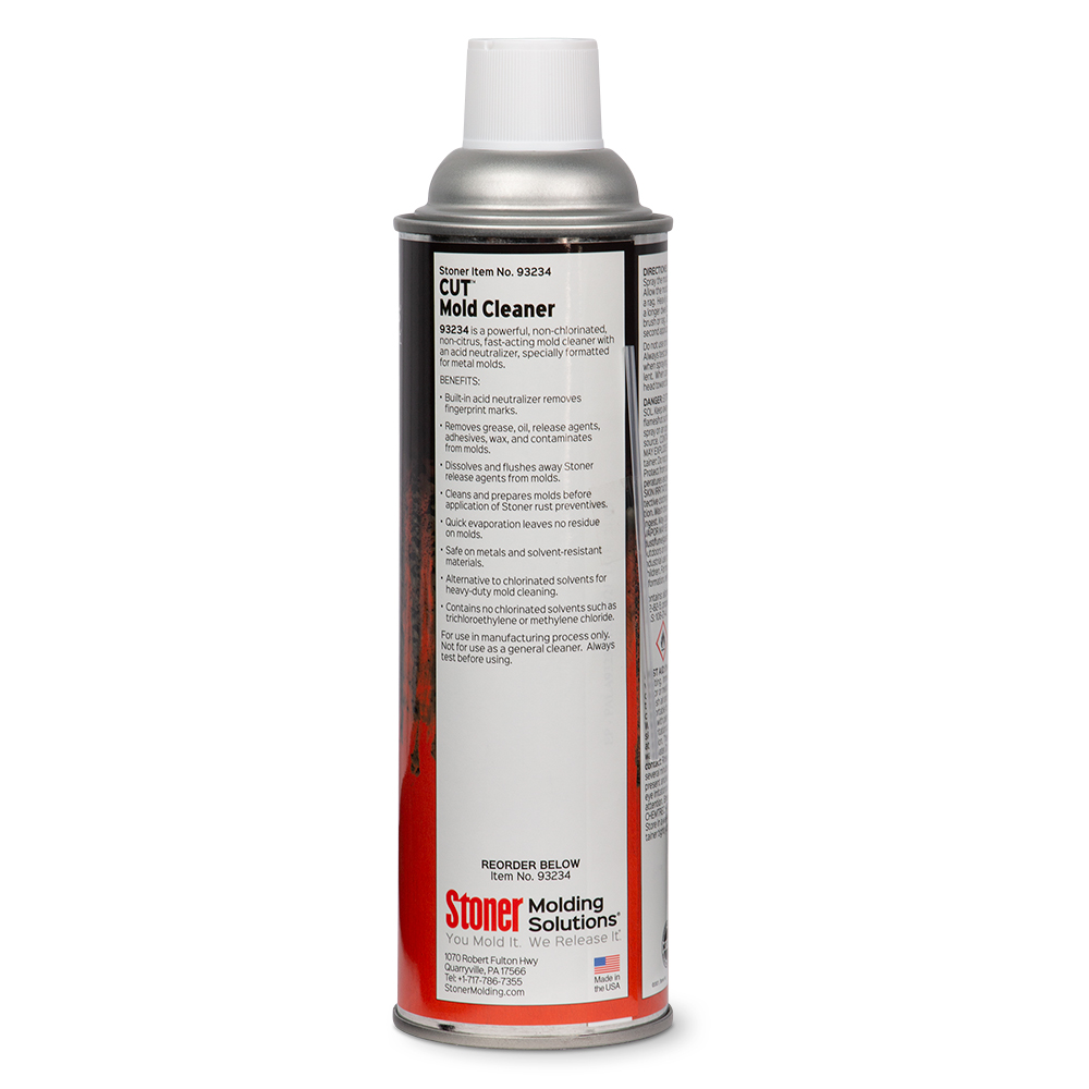 Mold-release spray - E204 - Stoner Incorporated - lubricant / for plastics  / silicone
