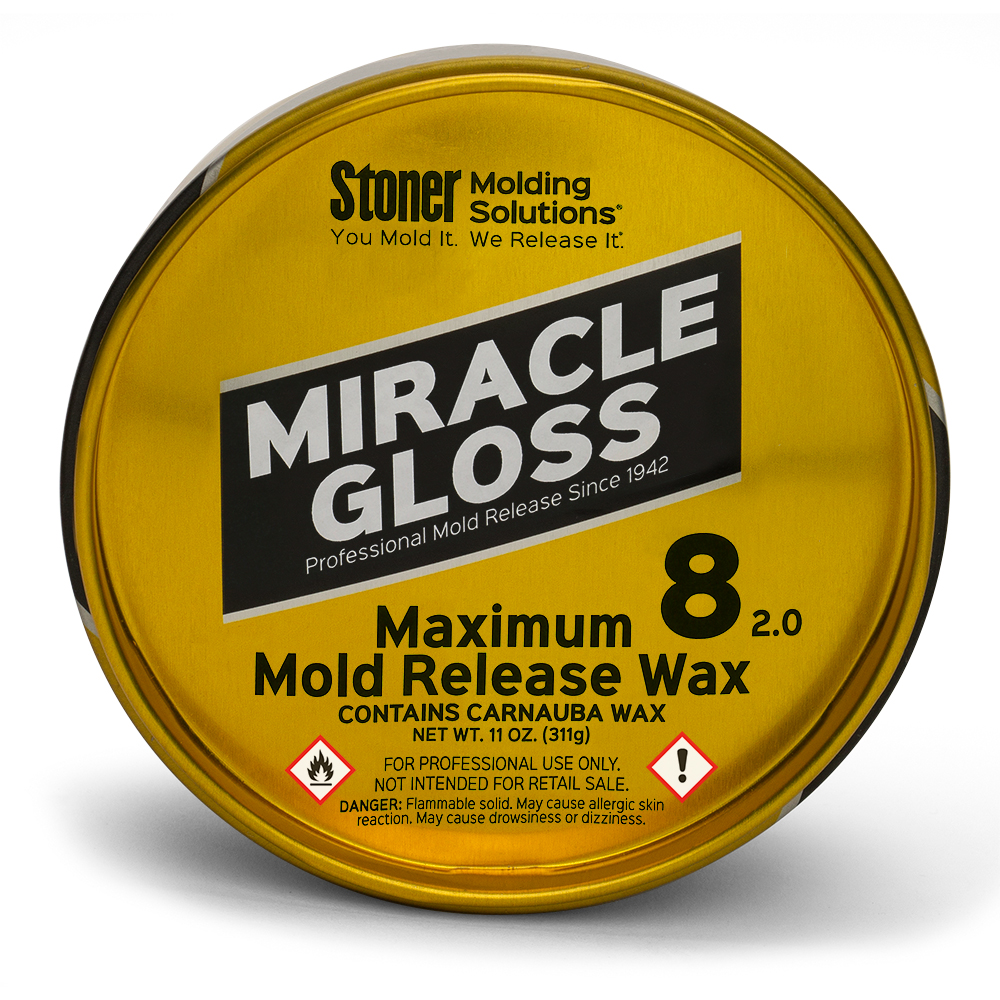 M0811 Miracle Gloss No. 8 2.0 Maximum Mold Release Wax (M0811V2)