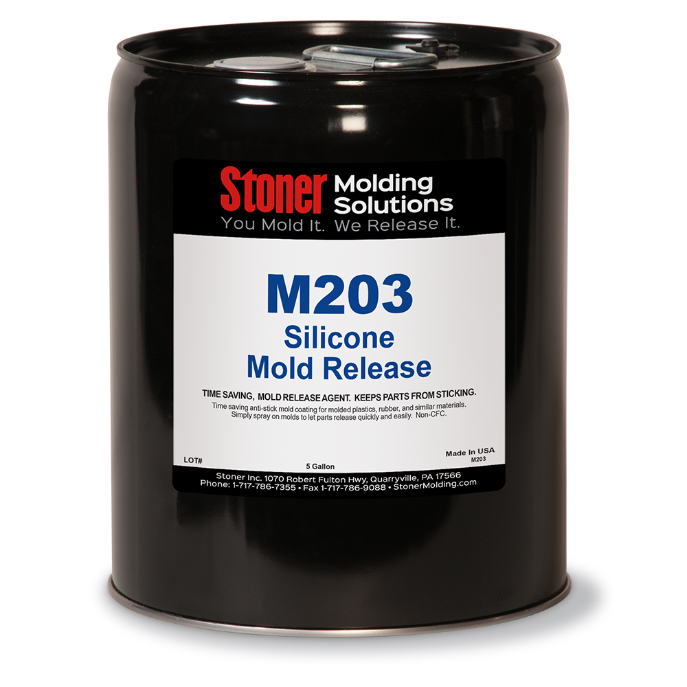 Stoner M203 Silicone Mold Release 5 Gallon Liquid Pail