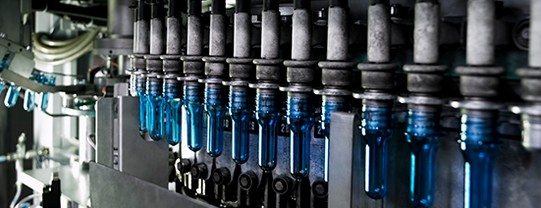 A row of lubricants.